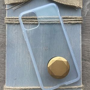 Tech21 IPhone 11Pro Clear Case w Popper